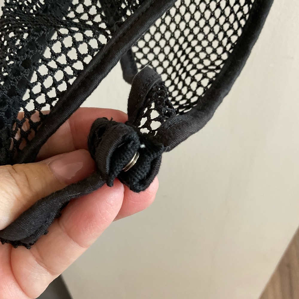 Fashion Nova Don’t Get Caught Up Black Fishnet Bodysuit - Picture 10 of 15